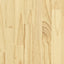 sengeramme 135x190 cm massivt træ