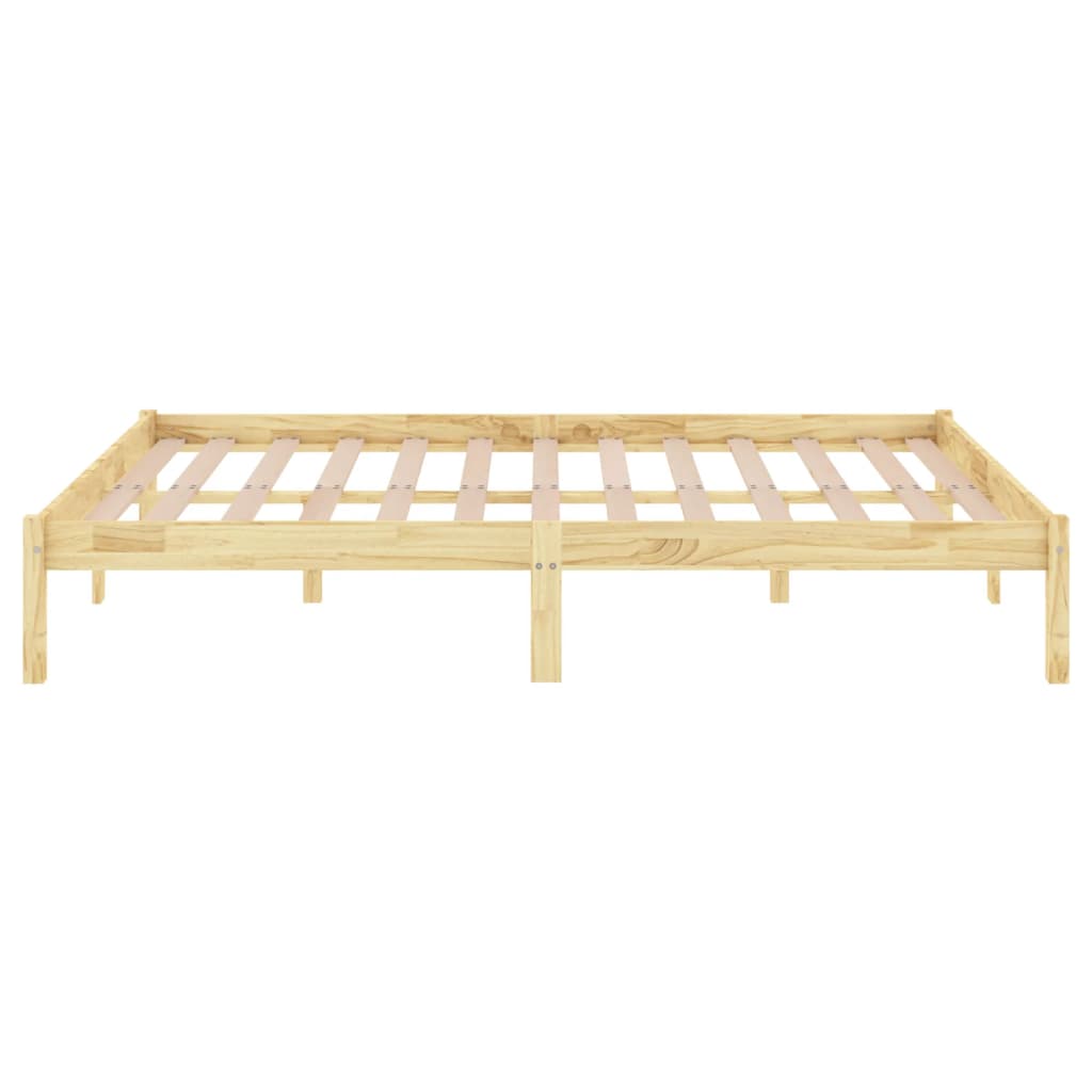 sengeramme 140x200 cm massivt fyrretræ