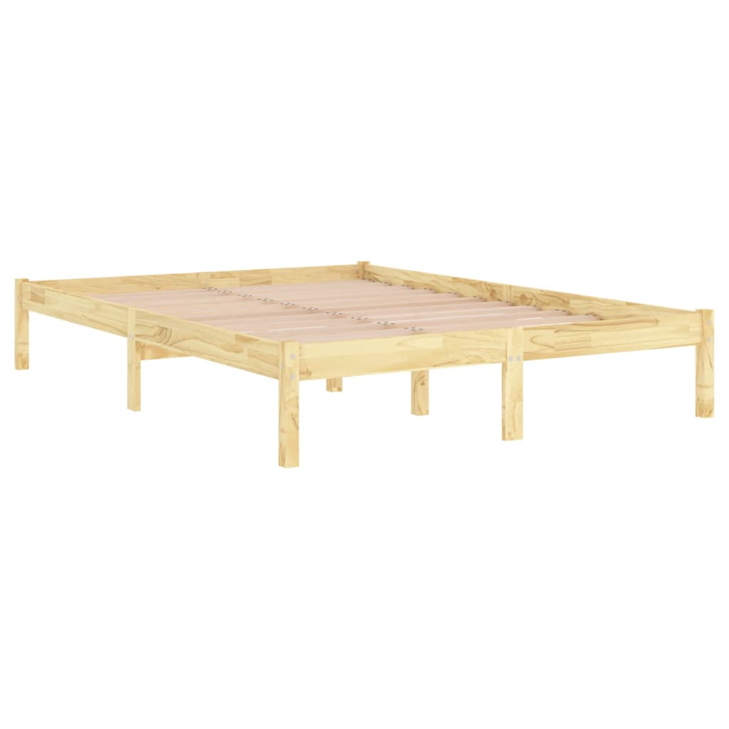 sengeramme 150x200 cm massivt træ