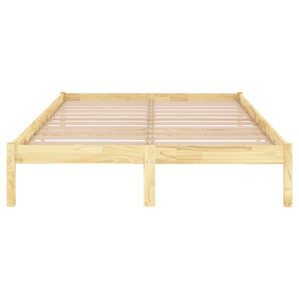 sengeramme 160x200 cm massivt fyrretræ