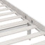 sengeramme 75x190 cm Small Single massivt træ hvid