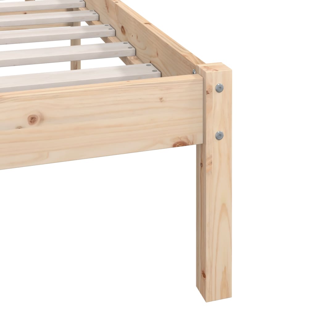 sengeramme 120x190 cm massivt træ