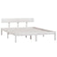 sengeramme 120x190 cm Small Double massivt træ hvid
