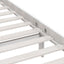sengeramme 120x190 cm Small Double massivt træ hvid