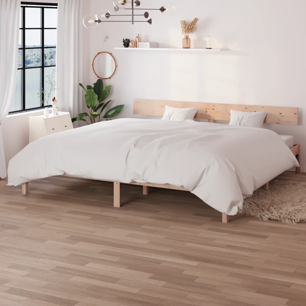 sengeramme 180x200 cm massivt fyrretræ