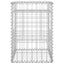 gabionkurve 2 stk. 40x40x60 cm jern