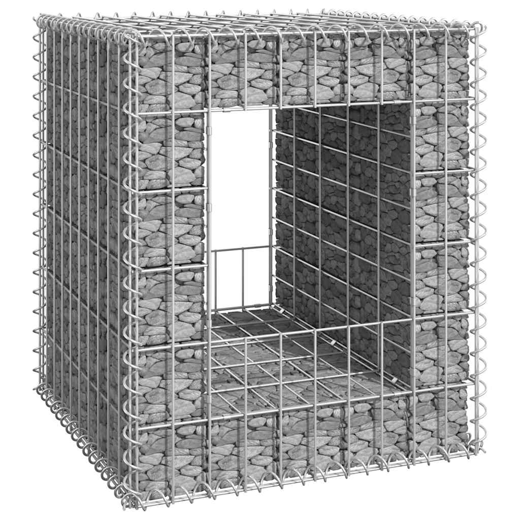 gabionkurv 50x50x60 cm jern