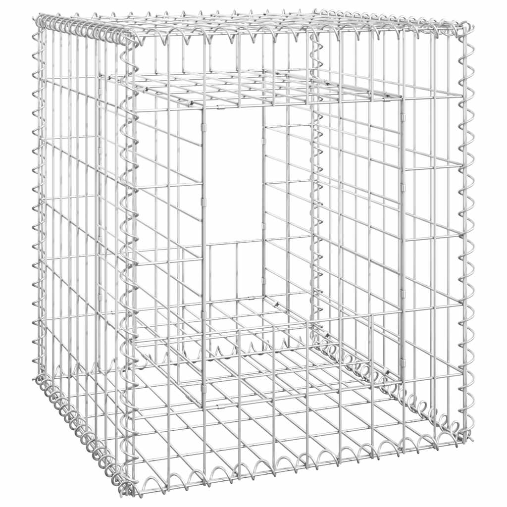 gabionkurve 2 stk. 50x50x60 cm jern