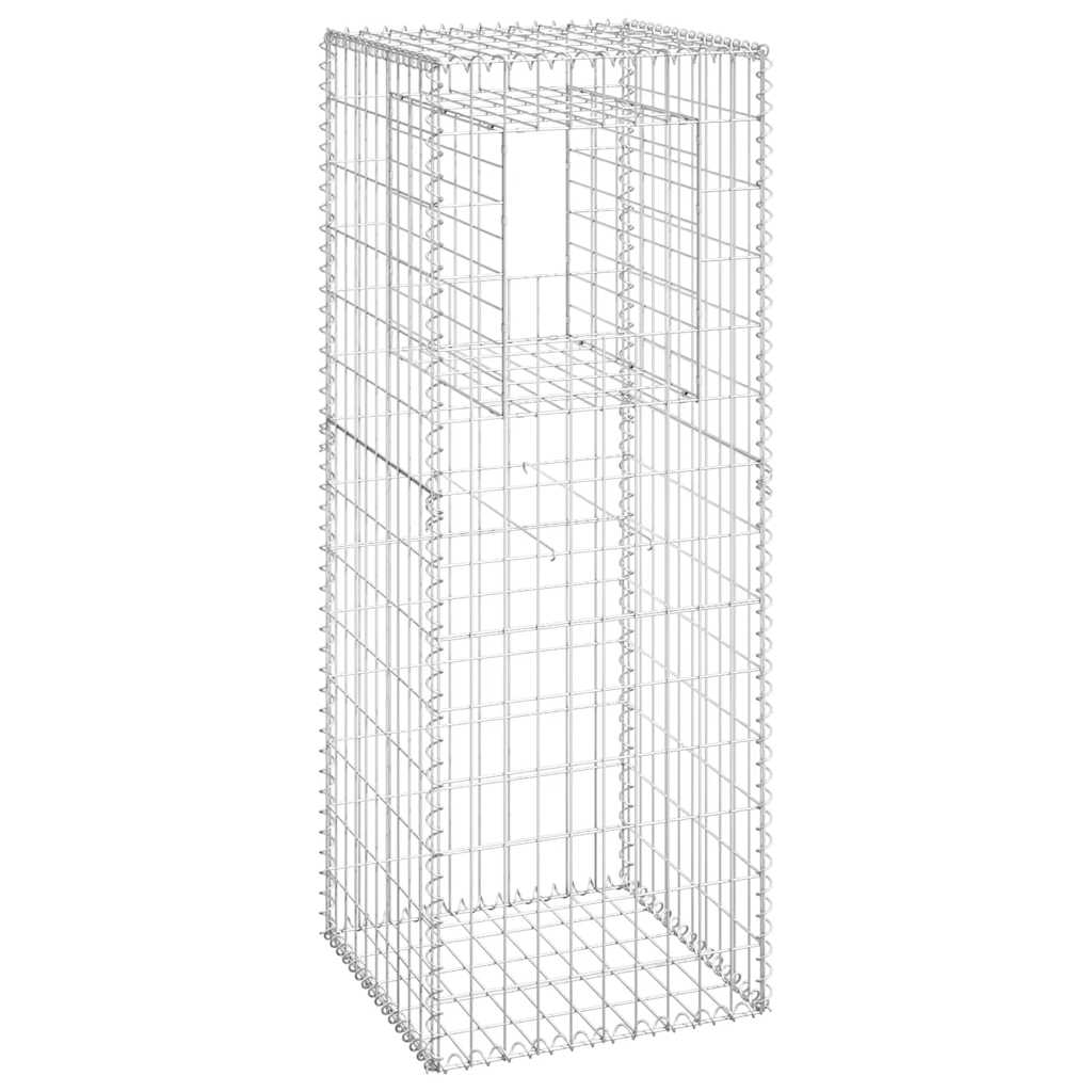 gabionkurv 50x50x140 cm jern