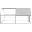udendørs hønsegård 3x4x2 m galvaniseret stål