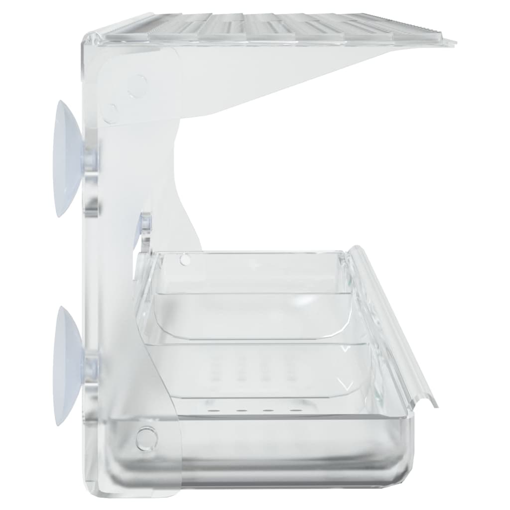 foderautomater til vindue 2 stk. 30x12x15 cm akryl