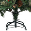 juletræ med grankogler 150 cm PVC & PE grøn