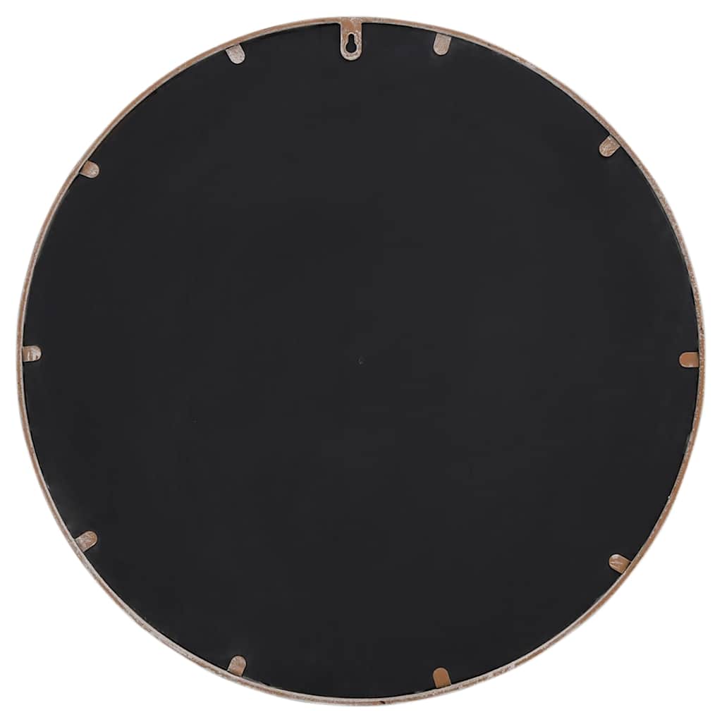 havespejl 40x4 cm rundt jern sandfarvet