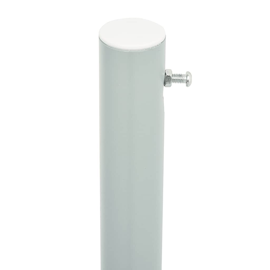 sammenrullelig sidemarkise til terrassen 117x614 cm sort