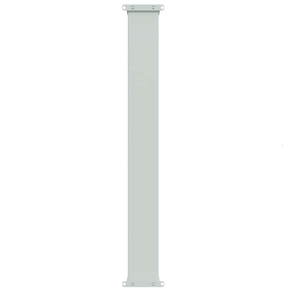 sammenrullelig sidemarkise til terrassen 117x614 cm brun