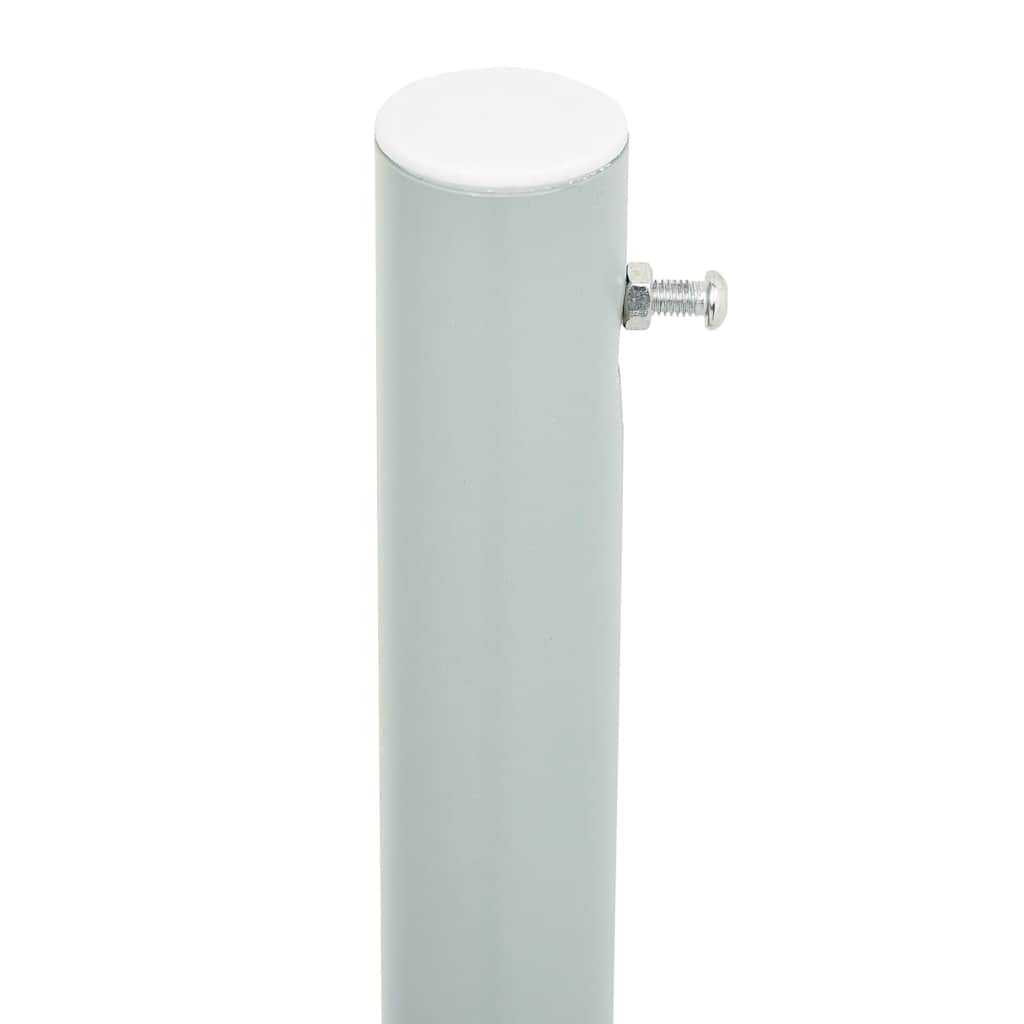 sammenrullelig sidemarkise til terrassen 180x614 cm cremefarvet