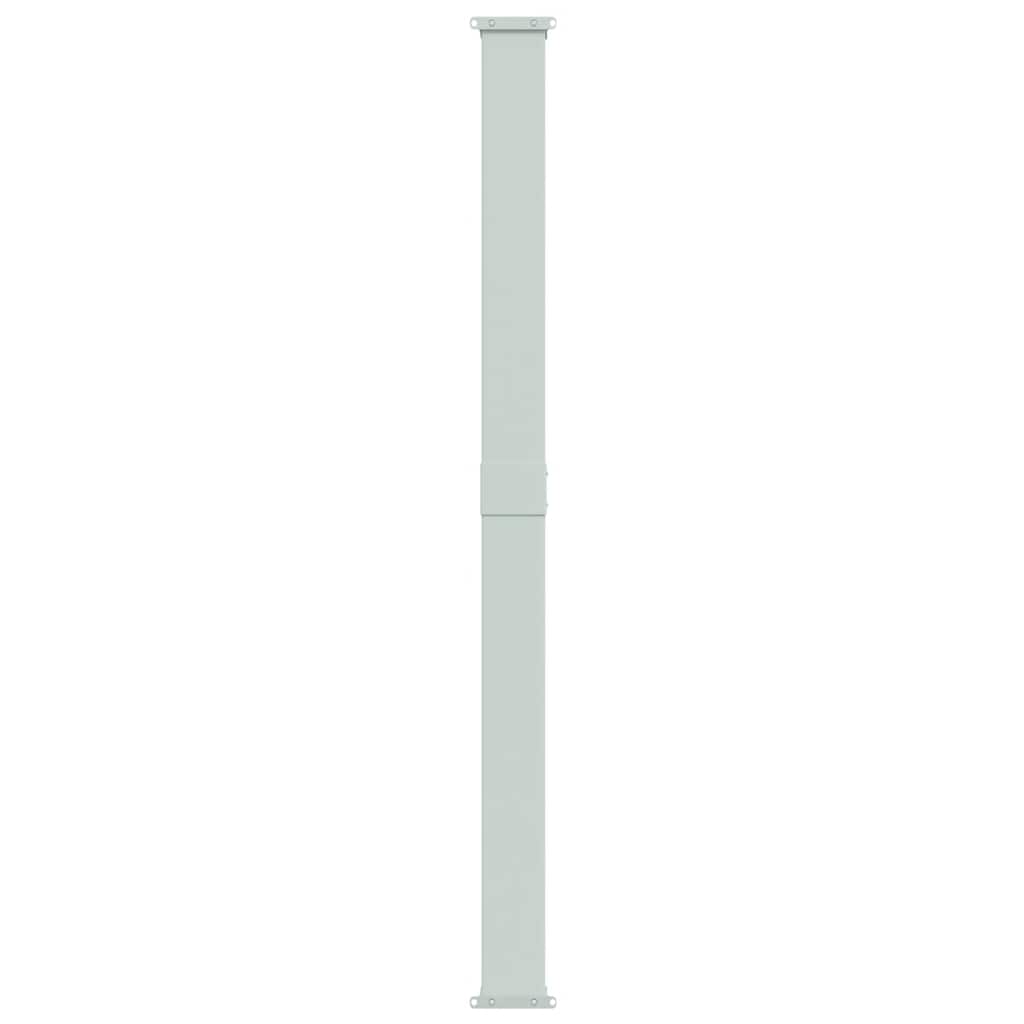 sammenrullelig sidemarkise til terrassen 200x600 cm rød