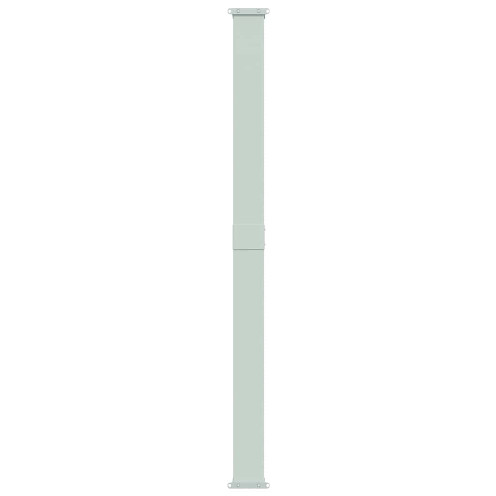 sammenrullelig sidemarkise til terrassen 200x614 cm brun