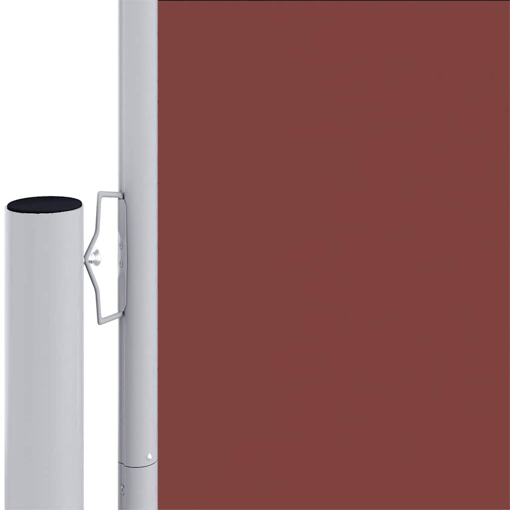sammenrullelig sidemarkise 220x600 cm brun