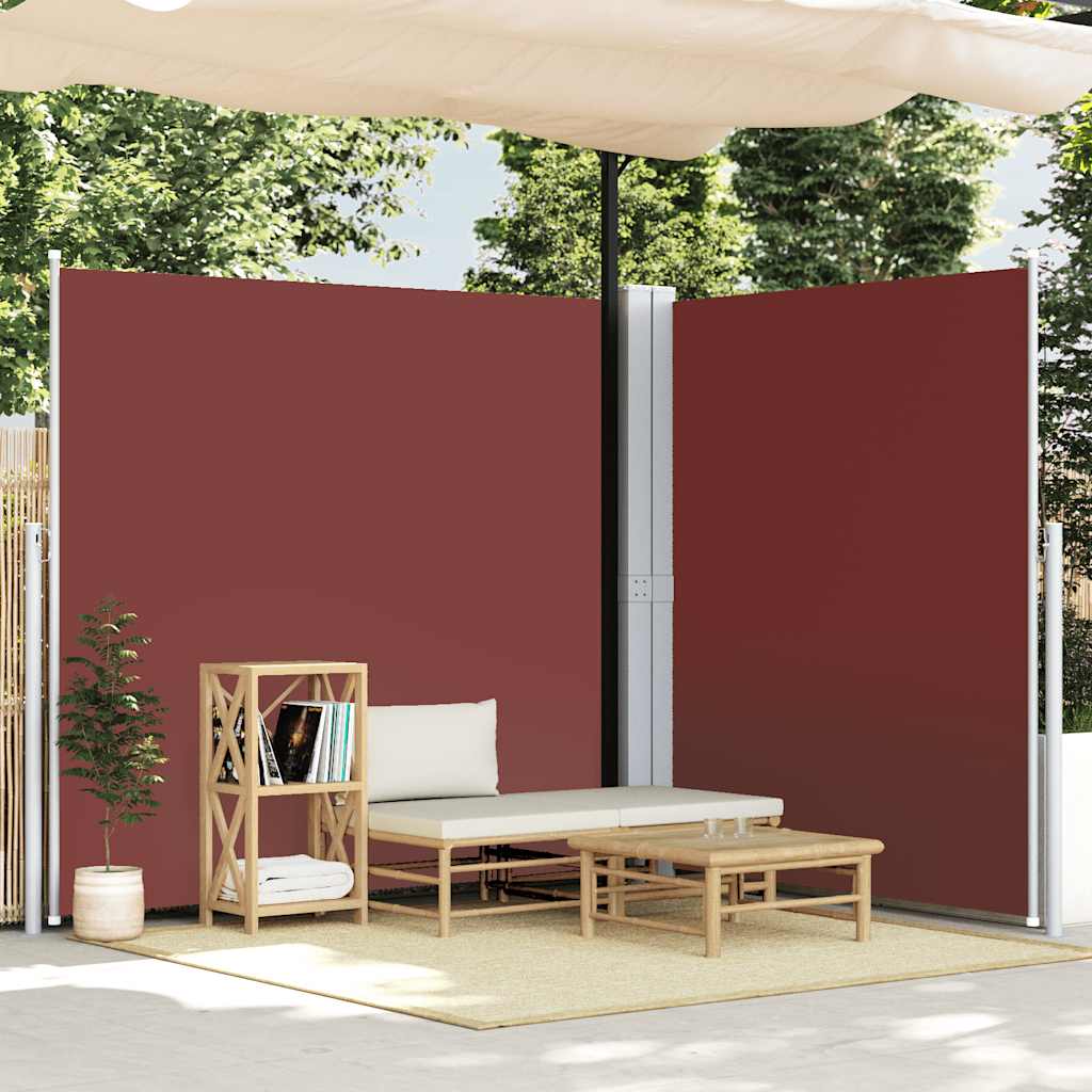 sammenrullelig sidemarkise 220x600 cm brun