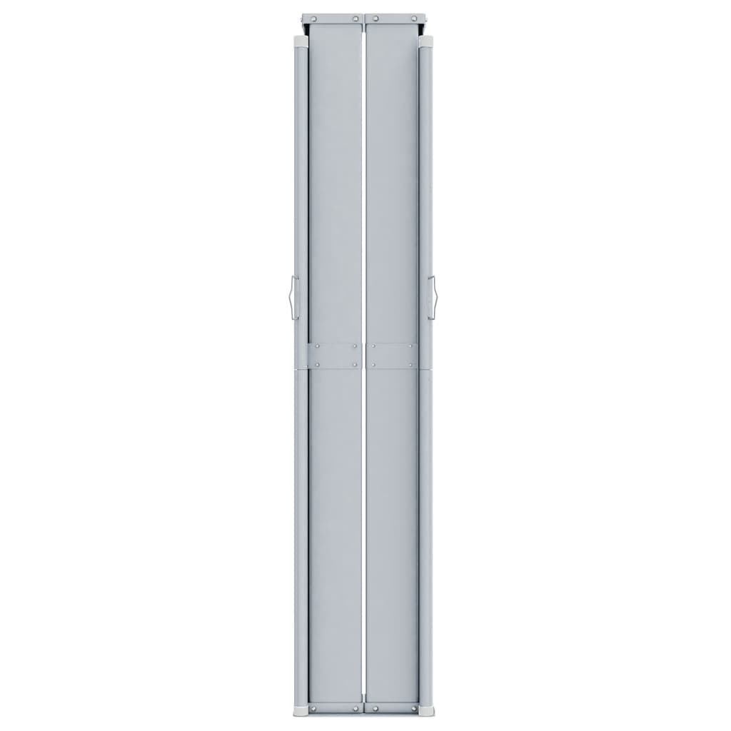 sammenrullelig sidemarkise 160x1000 cm cremefarvet