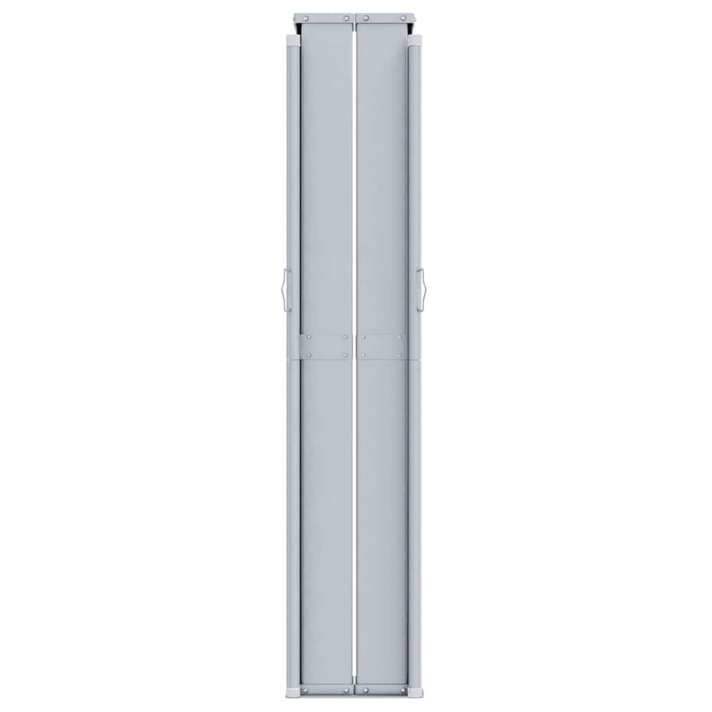 sammenrullelig sidemarkise 200x1000 cm cremefarvet