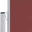 sammenrullelig sidemarkise 200x1000 cm brun