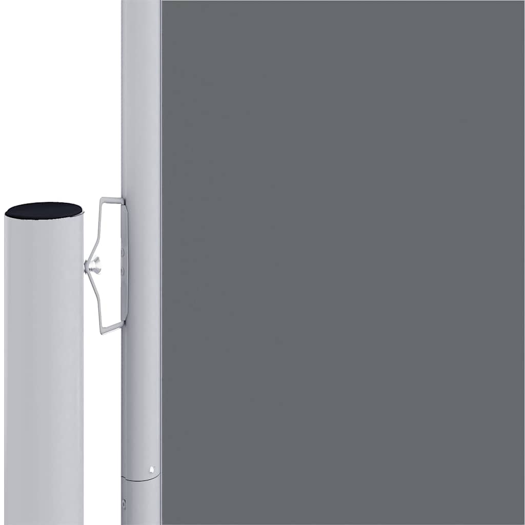 sammenrullelig sidemarkise 220x1000 cm antracitgrå