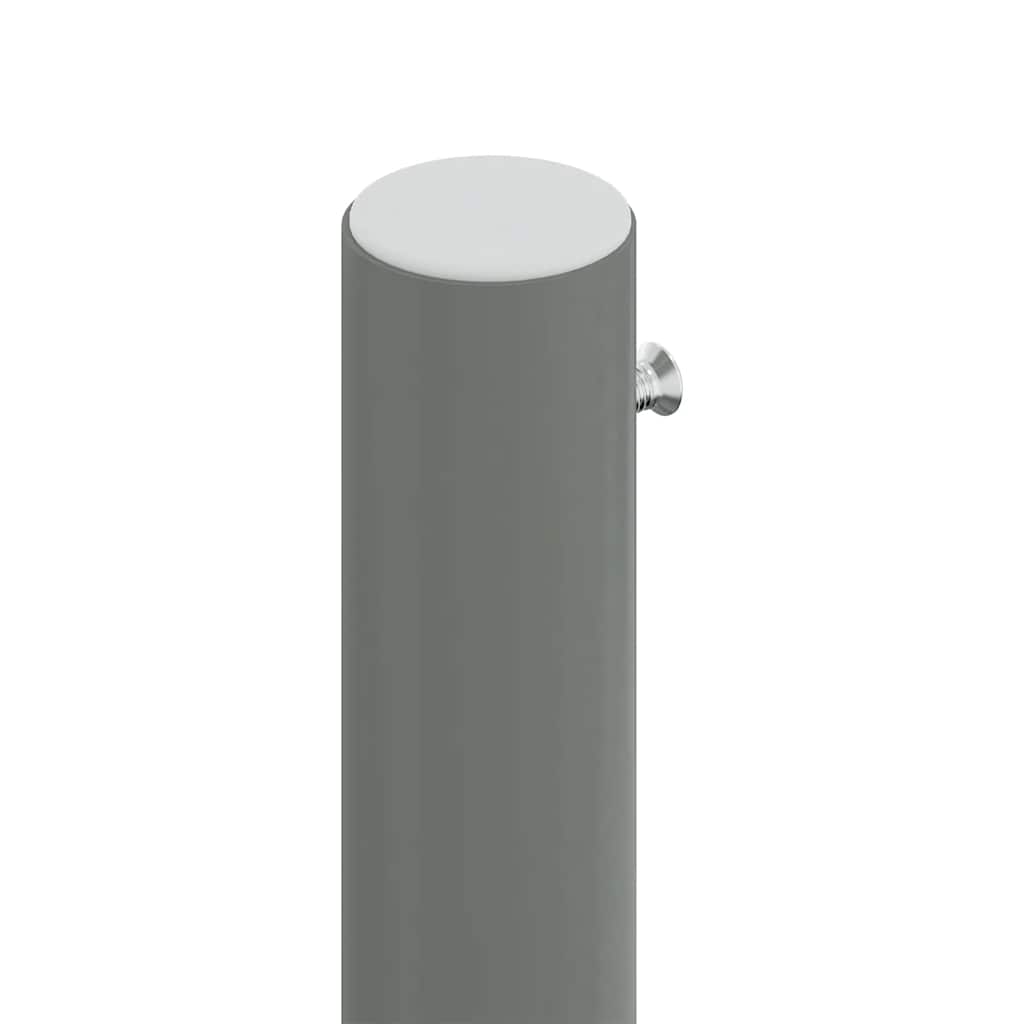 sammenrullelig sidemarkise 220x1000 cm rød