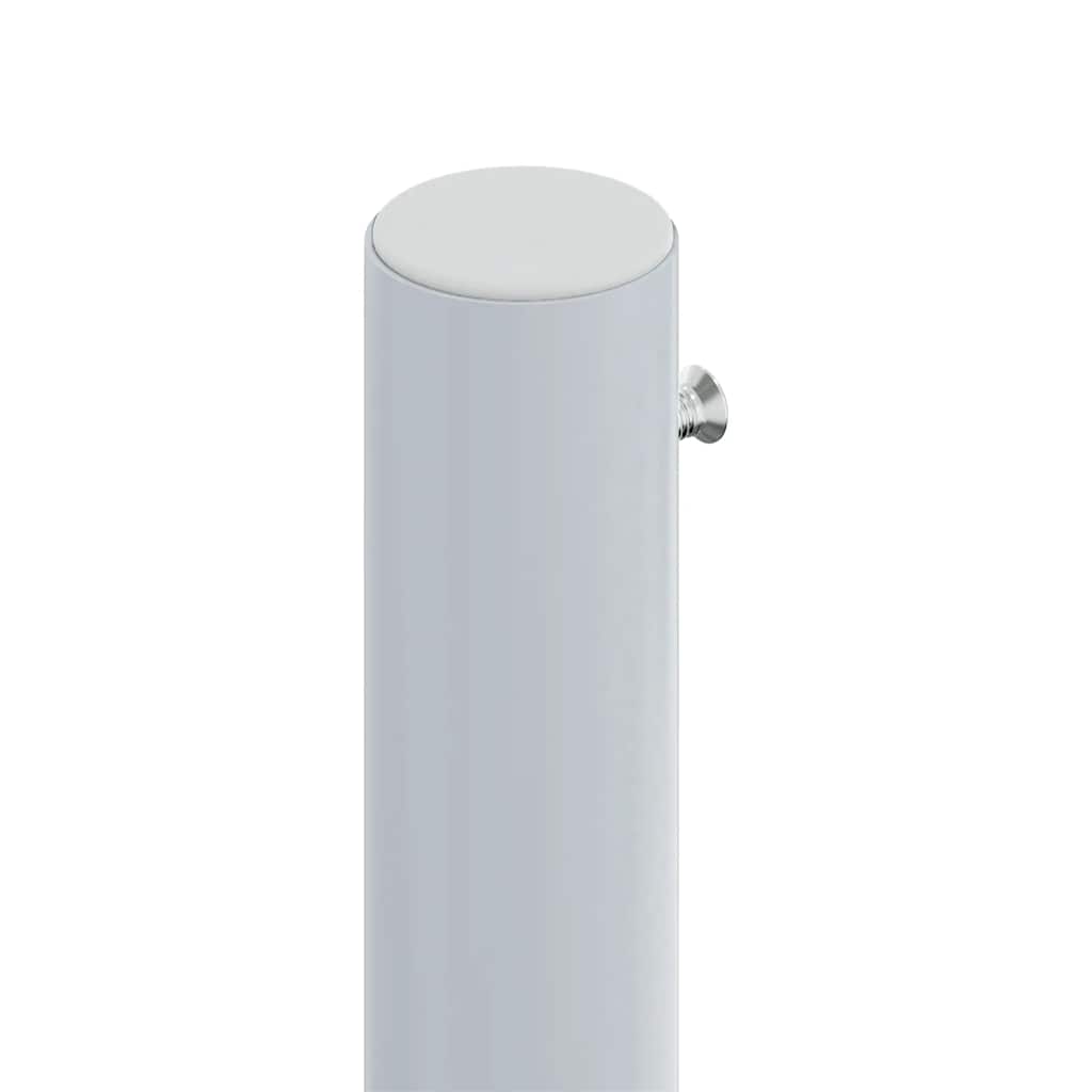 sammenrullelig sidemarkise 180x1200 cm cremefarvet