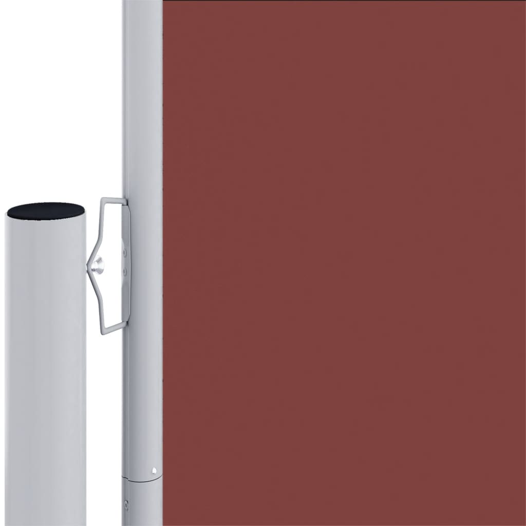 sammenrullelig sidemarkise 220x1200 cm brun