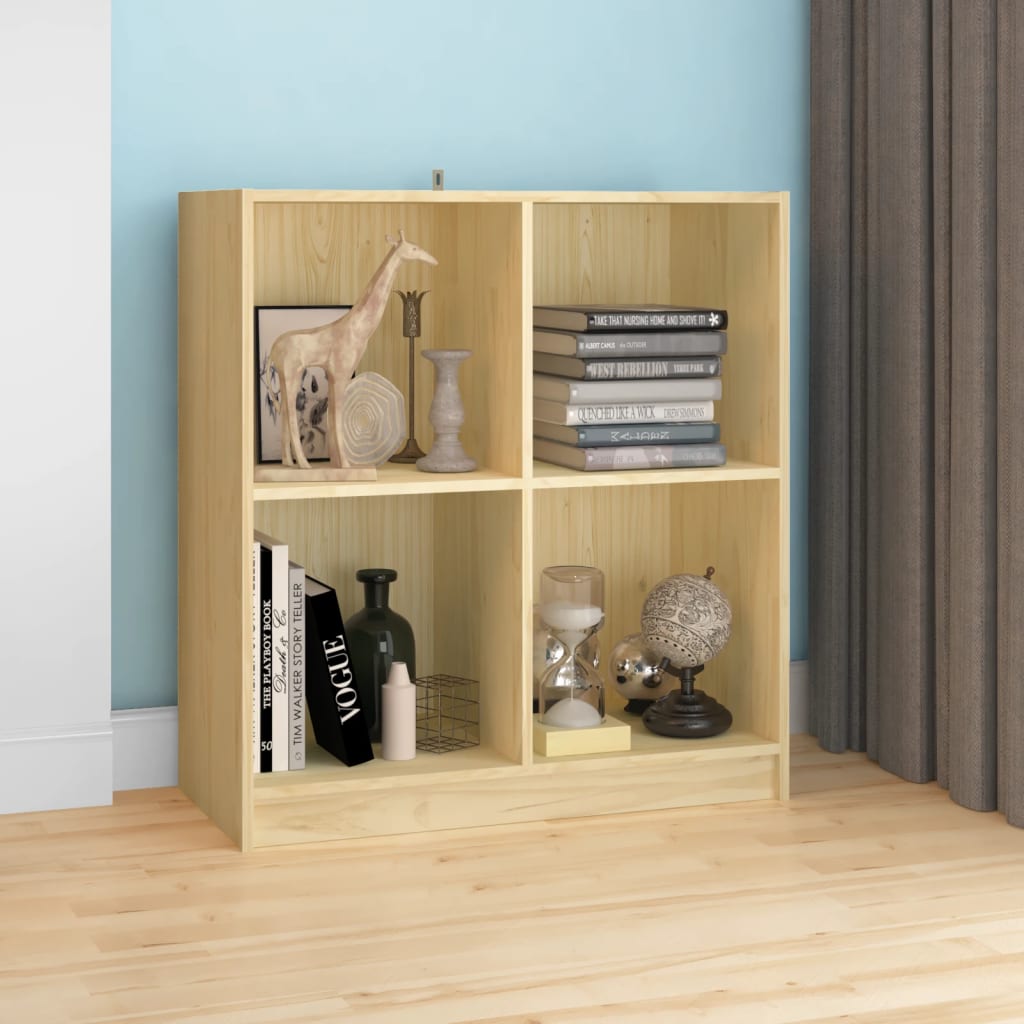 skænk 70x33x76 cm massivt fyrretræ