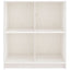 skænk 70x33x76 cm massivt fyrretræ hvid