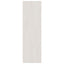bogreol 70x33x110 cm massivt fyrretræ hvid