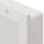 bruseniche 41x51x10 cm mat hvid