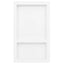 bruseniche med 2 rum 41x69x9 cm mat hvid