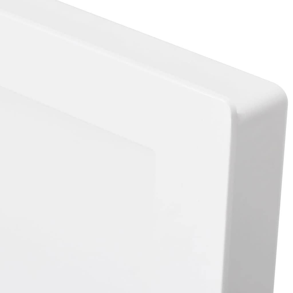 bruseniche med 2 rum 41x69x9 cm mat hvid