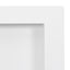 bruseniche med 3 rum 41x99x9 cm mat hvid