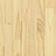 bogreol/rumdeler 40x35x135 cm massivt fyrretræ