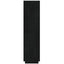 bogreol/rumdeler 40x35x135 cm massivt fyrretræ sort