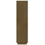 bogreol/rumdeler 60x35x135 cm massivt fyrretræ gyldenbrun