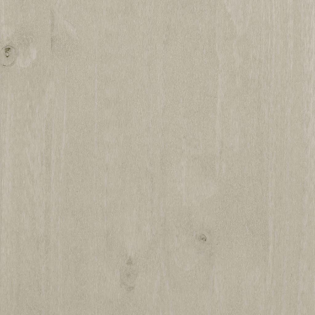skænk HAMAR 113x40x80 cm massivt fyrretræ hvid