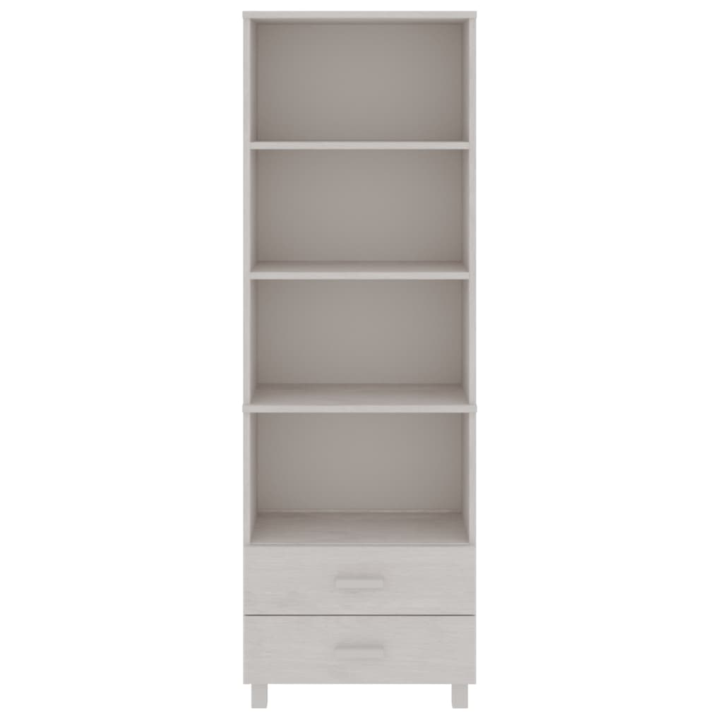 højskab HAMAR 60x35x180 cm fyrretræ hvid