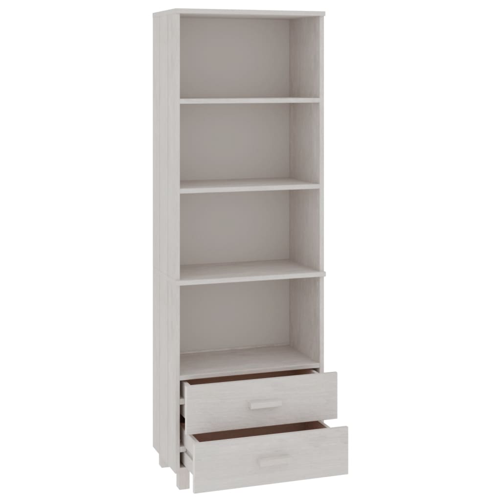 højskab HAMAR 60x35x180 cm fyrretræ hvid