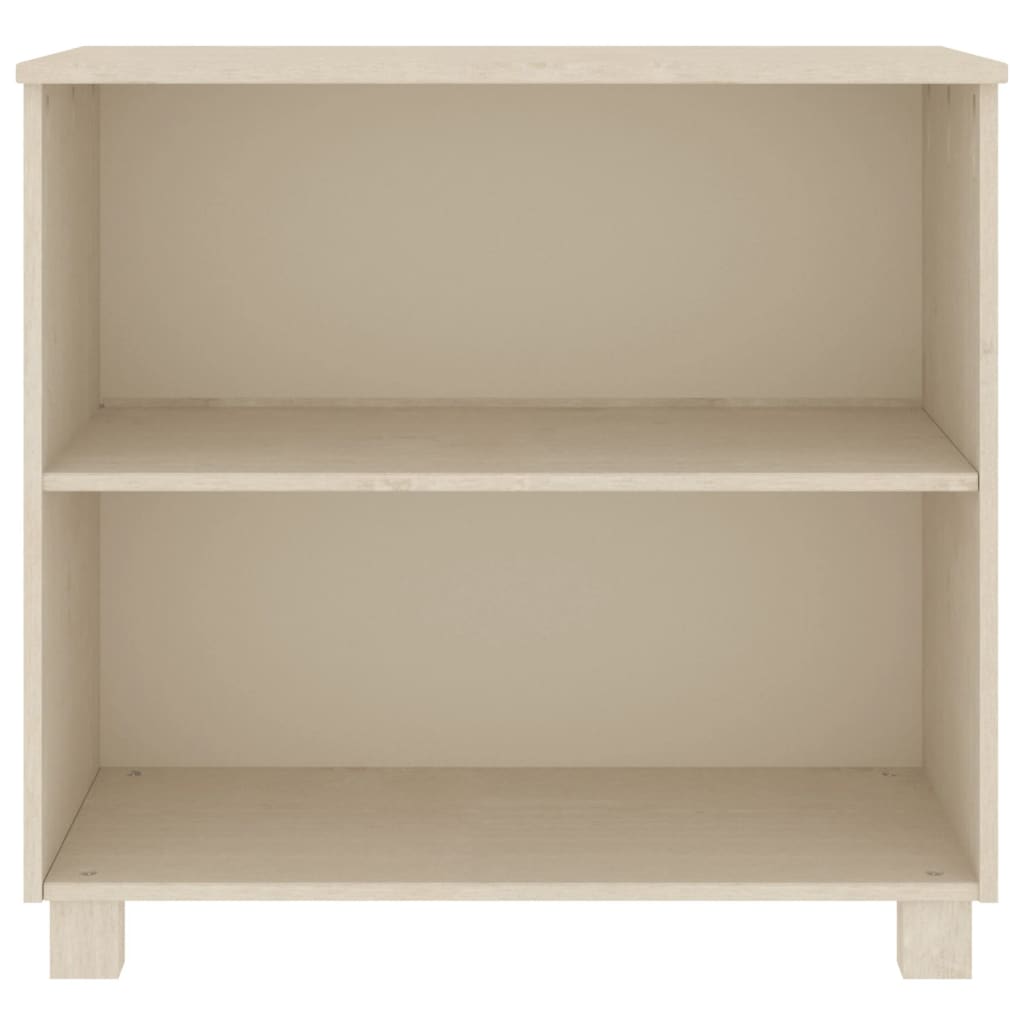 skænk HAMAR 85x35x80 cm fyrretræ honningbrun