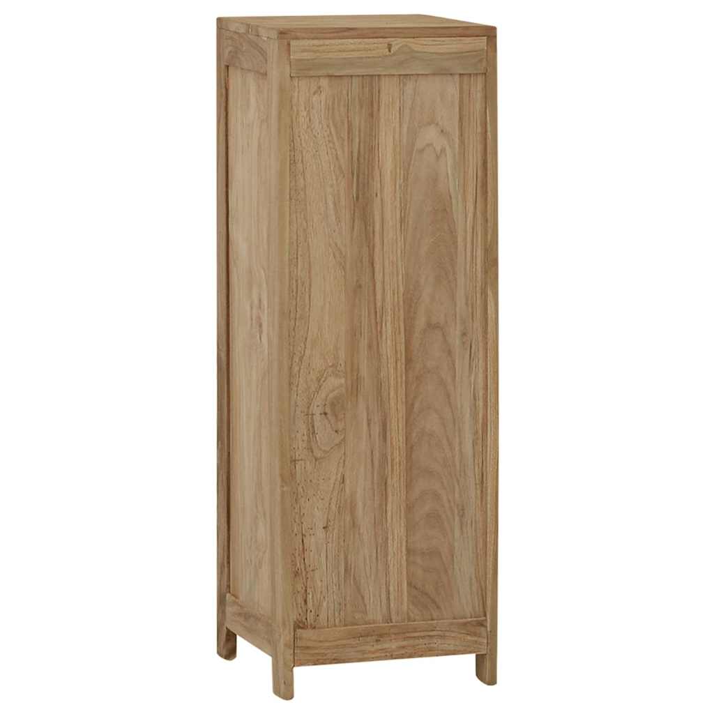 kommode 30x30x90 cm massivt teaktræ