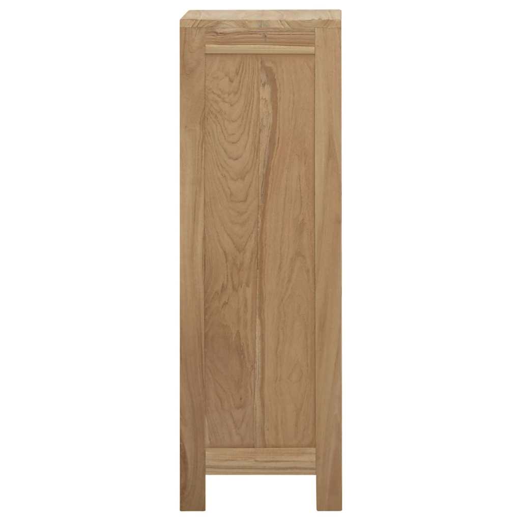 kommode 30x30x90 cm massivt teaktræ