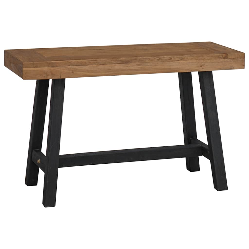 bænk 80 cm massivt teaktræ