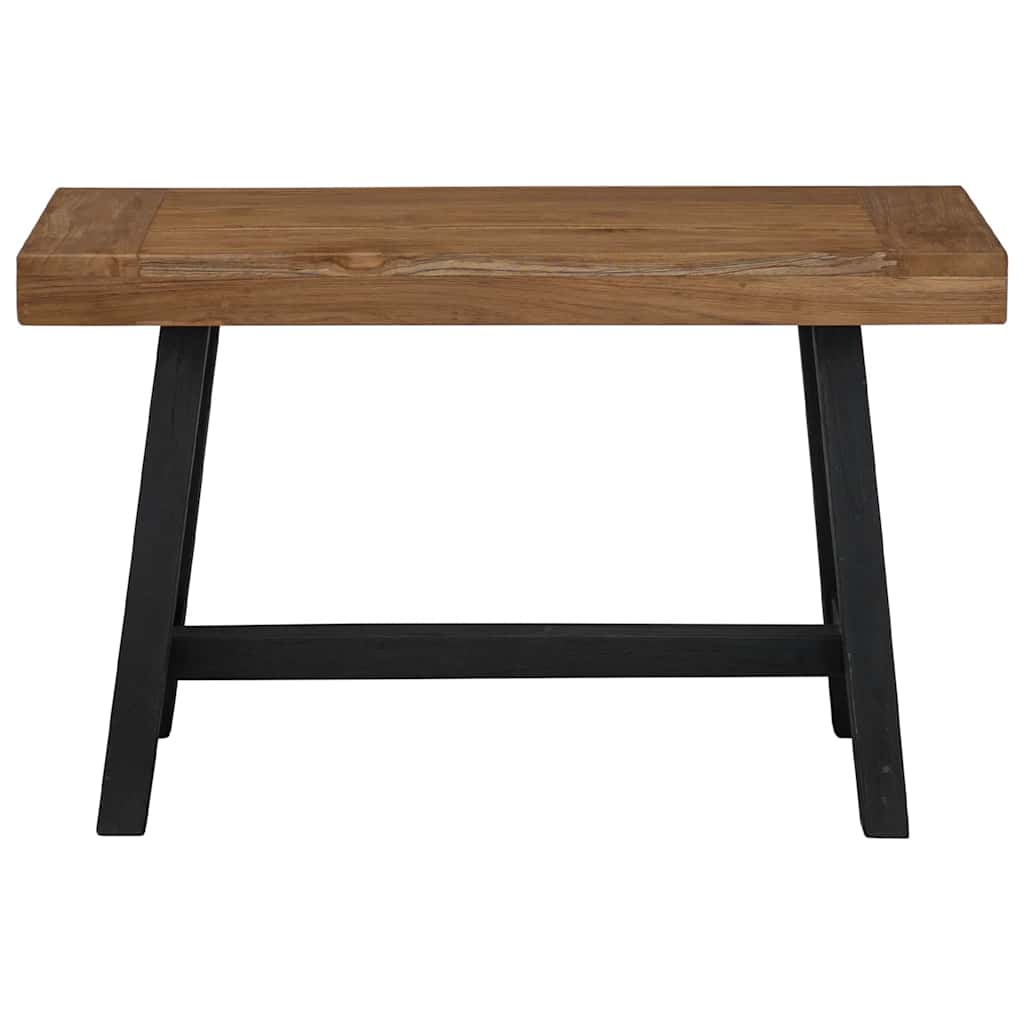 bænk 80 cm massivt teaktræ