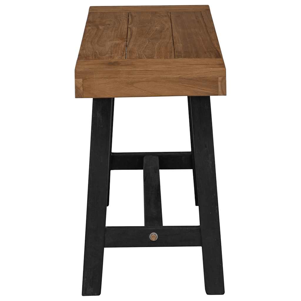 bænk 80 cm massivt teaktræ